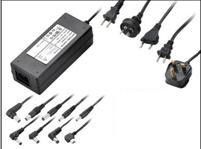 60 W-Serie Schaltnetzteil für Desktop-Typen- schwarze Farbe fournisseur