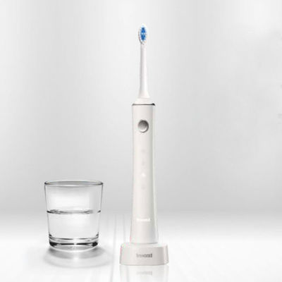 Elektrische Zahnbürste auswechselbarer intelligenter Timer mit Akustiktechnik, wasserdichte wiederaufladbare Zahnbürste fournisseur