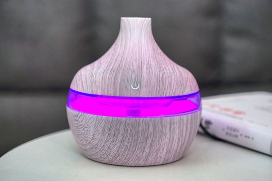 Wasser Tropfen Holzkornfeuchtiger- Feuchtiger ätherisches Öl Aromatherapie Lampe Schlafzimmer Nachtlicht Weihrauch tragbare Aromat fournisseur