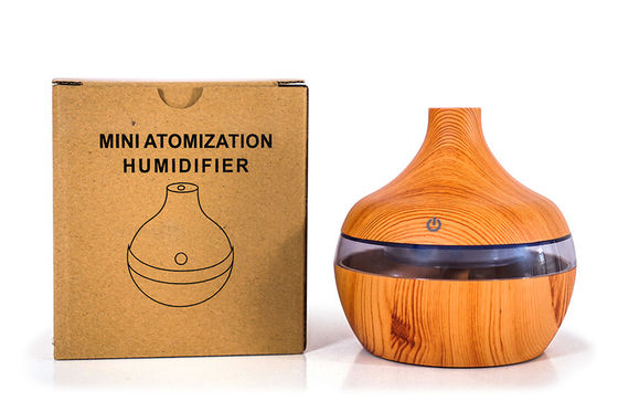 Wasser Tropfen Holzkornfeuchtiger- Feuchtiger ätherisches Öl Aromatherapie Lampe Schlafzimmer Nachtlicht Weihrauch tragbare Aromat fournisseur